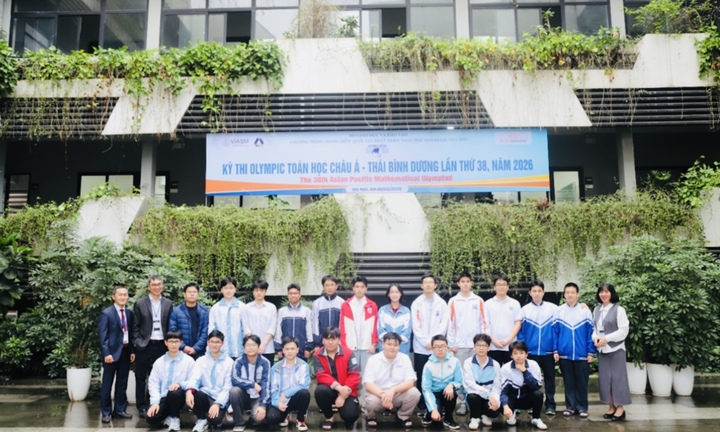 Việt Nam đạt nhiều huy chương tại Olympic Toán học châu Á - Thái Bình Dương 2026