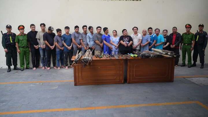 Triệt phá băng nhóm núp bóng doanh nghiệp cưỡng đoạt hơn 40 tỷ đồng
