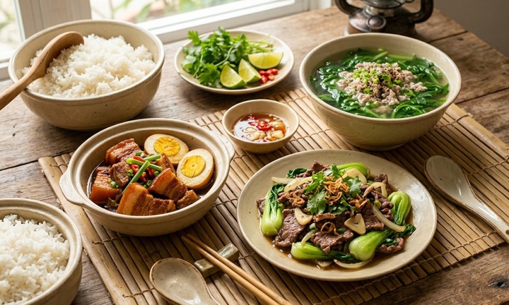 '1001 món ngon mỗi ngày' để giái đáp câu hỏi hôm nay ăn gì