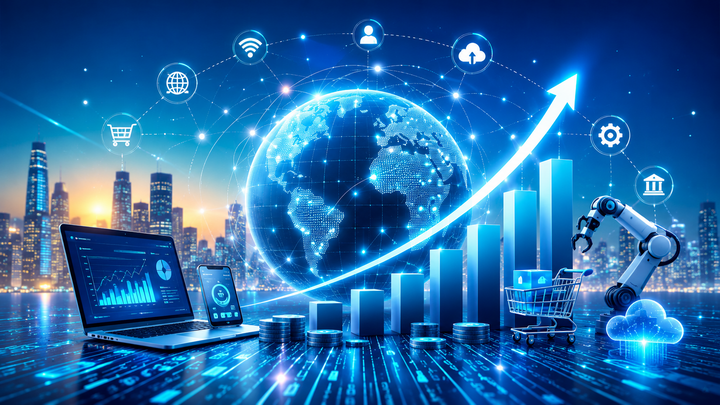 Việt Nam đặt mục tiêu đến năm 2030 kinh tế số đóng góp khoảng 30% GDP