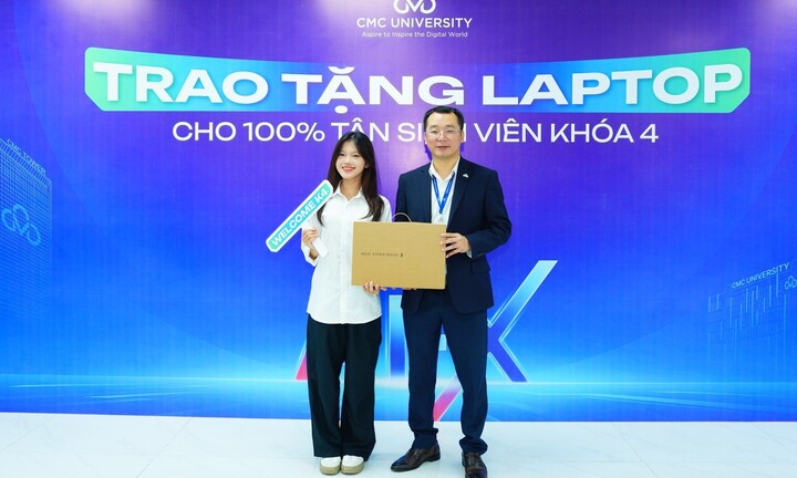 Trường Đại học CMC tặng iPad cho toàn bộ thí sinh đăng ký nguyện vọng 1,2,3