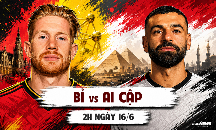 Nhận định bóng đá Bỉ vs Ai Cập, bảng G World Cup 2026: De Bruyne đối đầu Salah