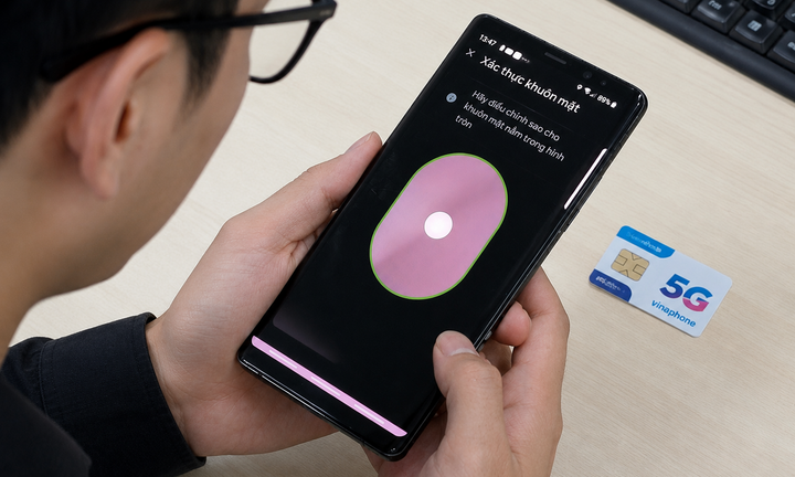 Người dùng phải xác thực lại khuôn mặt khi đổi sim sang máy mới từ 15/6