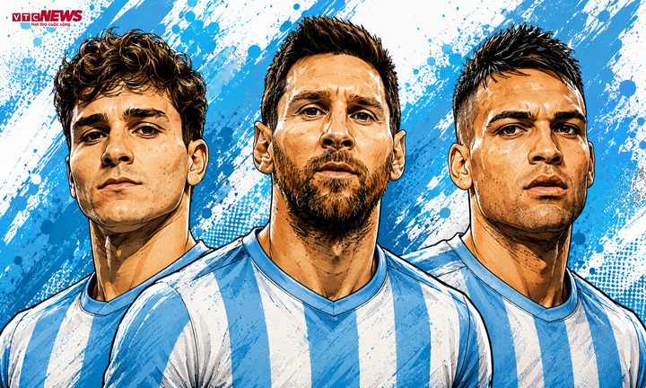 Sức mạnh Argentina tại World Cup 2026: Messi dìu dắt Alvarez, Martinez
