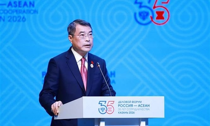 Thủ tướng nêu 3 định hướng hợp tác trọng tâm tại Diễn đàn Doanh nghiệp ASEAN-Nga
