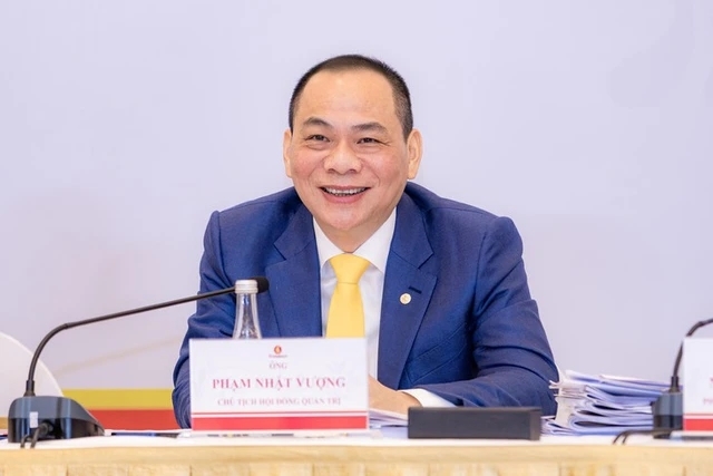 1 buổi sáng, tài sản của ông Phạm Nhật Vượng tăng hơn 1 tỷ USD