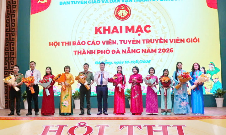 Đà Nẵng chọn gương mặt xuất sắc dự Hội thi Báo cáo viên toàn quốc