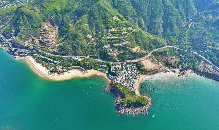 Nét bình yên của làng chài Bãi Xếp bên bờ biển Quy Nhơn