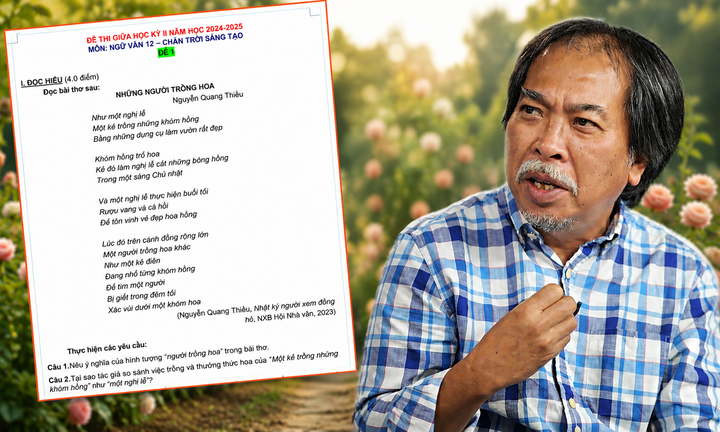 Chuyên gia: 'Những người trồng hoa' của Nguyễn Quang Thiều là bài thơ hay