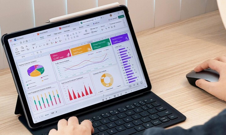 WPS AI trên HUAWEI MatePad 11.5: AI xuất hiện ngay trong ứng dụng văn phòng