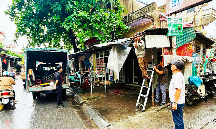 Hải Phòng đẩy mạnh ‘phạt nguội’ hành vi lấn chiếm vỉa hè, lòng đường từ 1/7