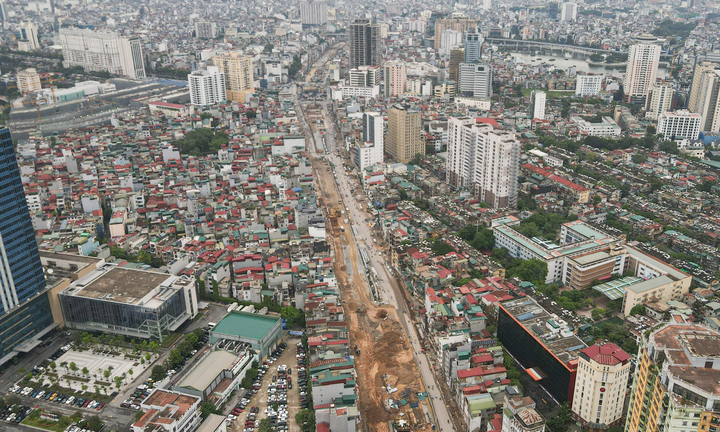 Hà Nội tăng tốc thi công đường 'đắt nhất hành tinh', quyết thông xe trước 2/9