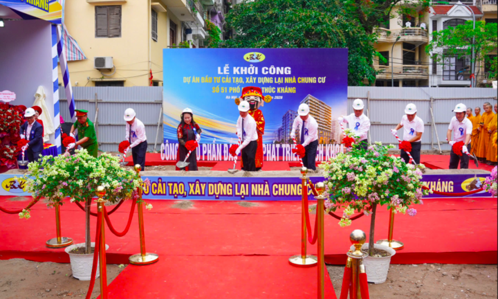 Hà Nội xây lại chung cư cũ tại khu 'đất vàng' Huỳnh Thúc Kháng