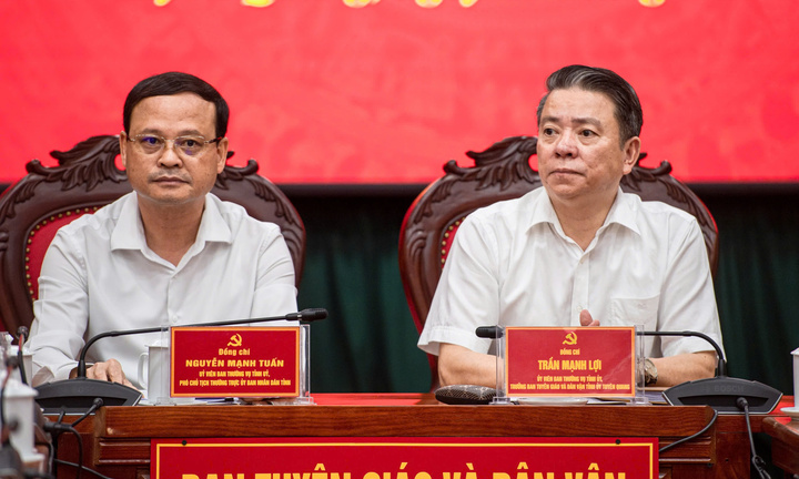 Trực tiếp: Tuyên Quang họp báo thông tin vụ 146 điểm 10 Toán