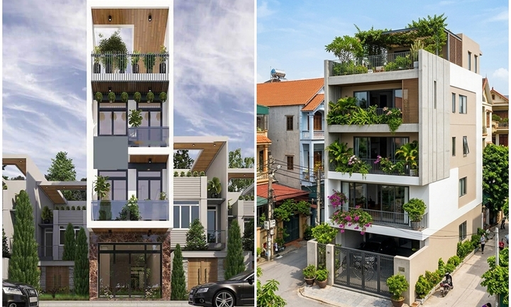 Những mẫu nhà ống 3 tầng 1 tum phổ biến hiện nay