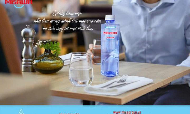 Misawa – nước tinh khiết chuẩn công nghệ USA, khơi nguồn sức khỏe