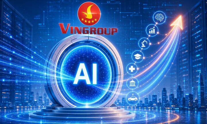 Vingroup bước vào sân chơi AI hàng trăm tỷ tham số, xây hạ tầng kinh tế dữ liệu