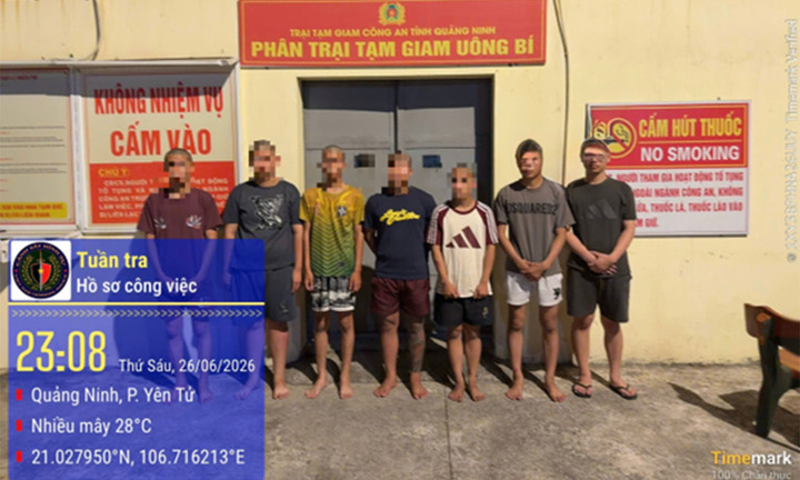Bắt 7 nghi phạm cướp tài sản, gây rối trật tự công cộng ở Quảng Ninh
