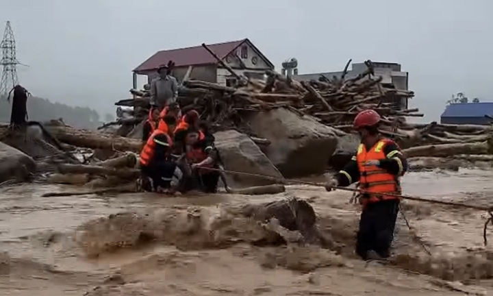 Mưa lũ ở Lai Châu: 4 người tử vong, 4 người nghi mất tích