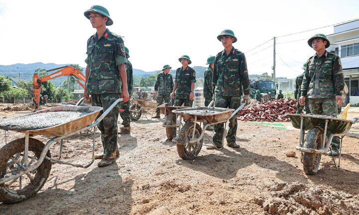Chạy đua dựng 24 căn nhà sau trận lũ kinh hoàng ở Lai Châu, quyết xong trước 2/9