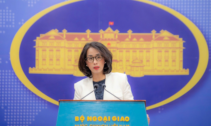 Việt Nam đề nghị các bên kiềm chế, hành xử phù hợp với luật quốc tế trên Biển Đông