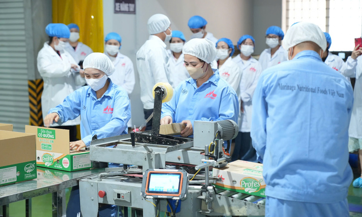 Bên trong nhà máy sản xuất sữa ZinZin chuẩn Nhật tại Thái Nguyên