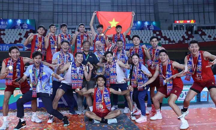 Thắng Thái Lan, tuyển bóng chuyền nam Việt Nam được thưởng 500 triệu đồng