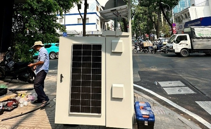 Triển khai ứng dụng trạm quan trắc chất lượng nước trực tuyến