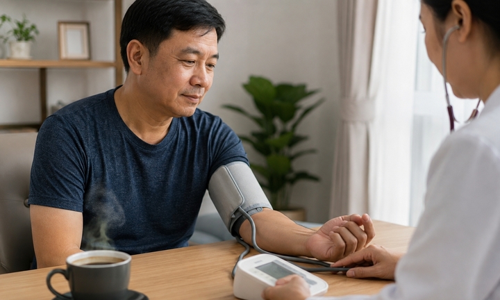 Bị tăng huyết áp có thể uống cà phê hàng ngày?