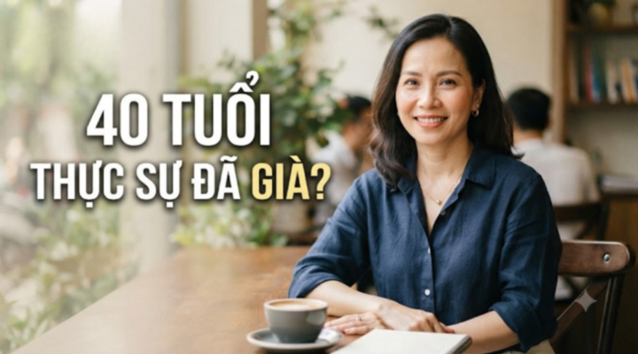 40 tuổi đã già: Thực tế hay lời nhắc nhở cho tương lai?