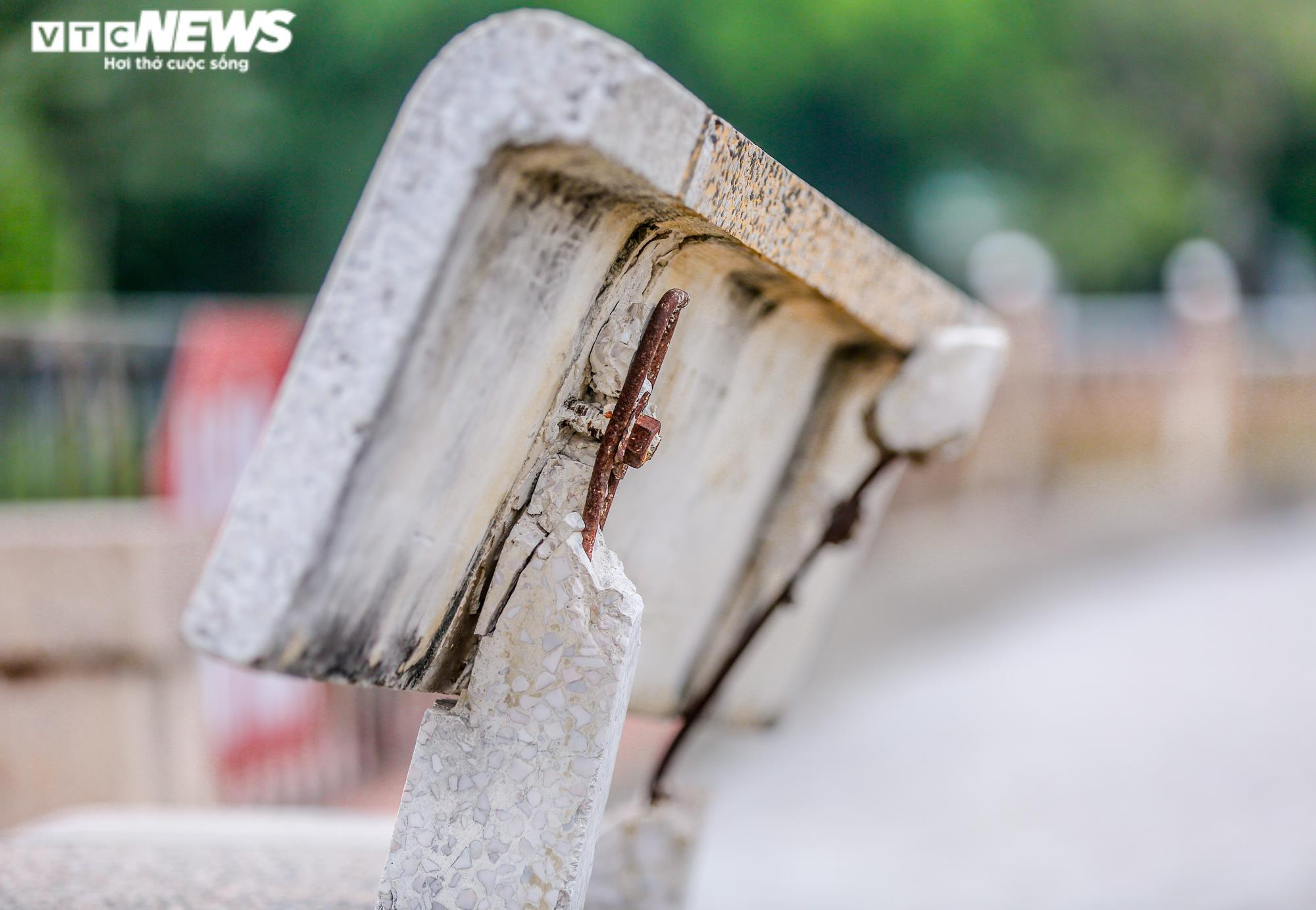 Ảnh: Hai công viên nổi tiếng Hà Nội xuống cấp, 'bẫy' người đến vui chơi - 9