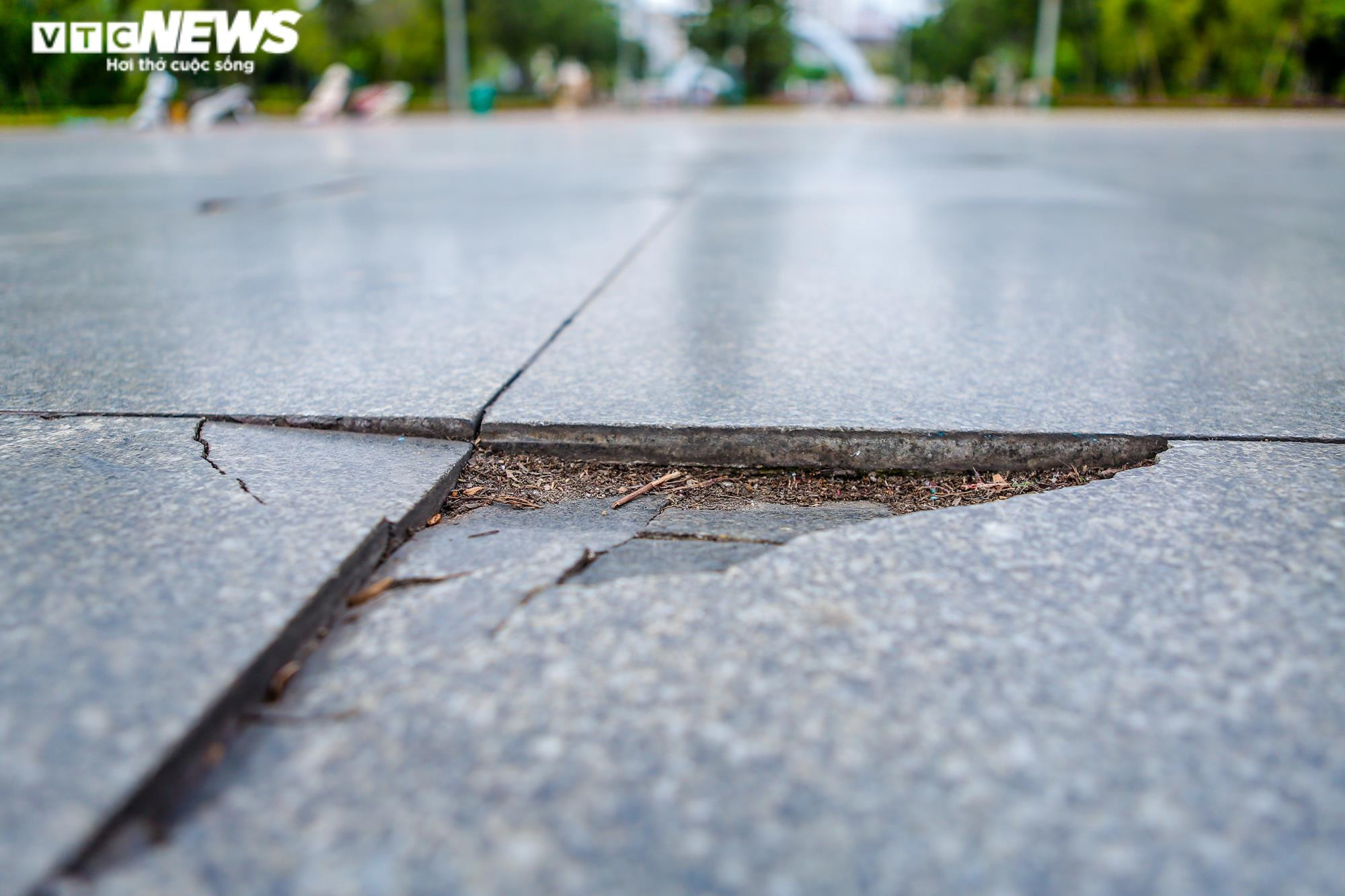 Ảnh: Hai công viên nổi tiếng Hà Nội xuống cấp, 'bẫy' người đến vui chơi - 6