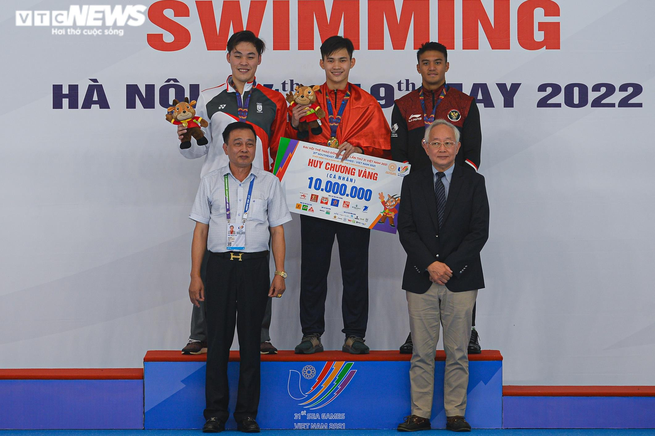 Xem Phạm Thanh Bảo phá kỷ lục SEA Games, giành HCV lịch sử cho bơi Việt Nam - 8