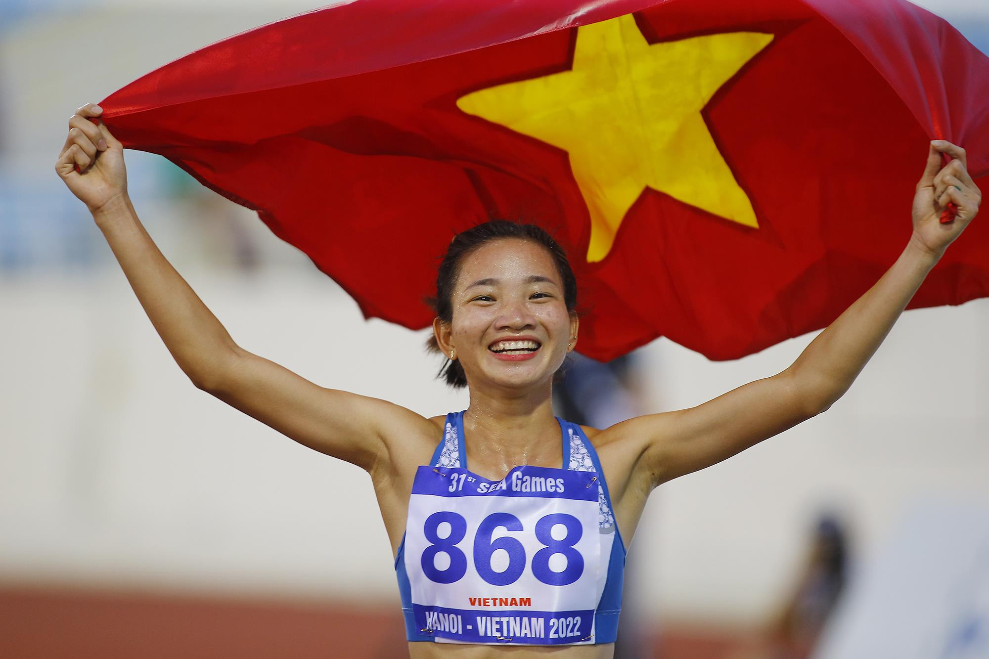 Điền kinh Việt Nam vượt Thái Lan, đứng đầu SEA Games 31: Thắng bằng thực lực - 1