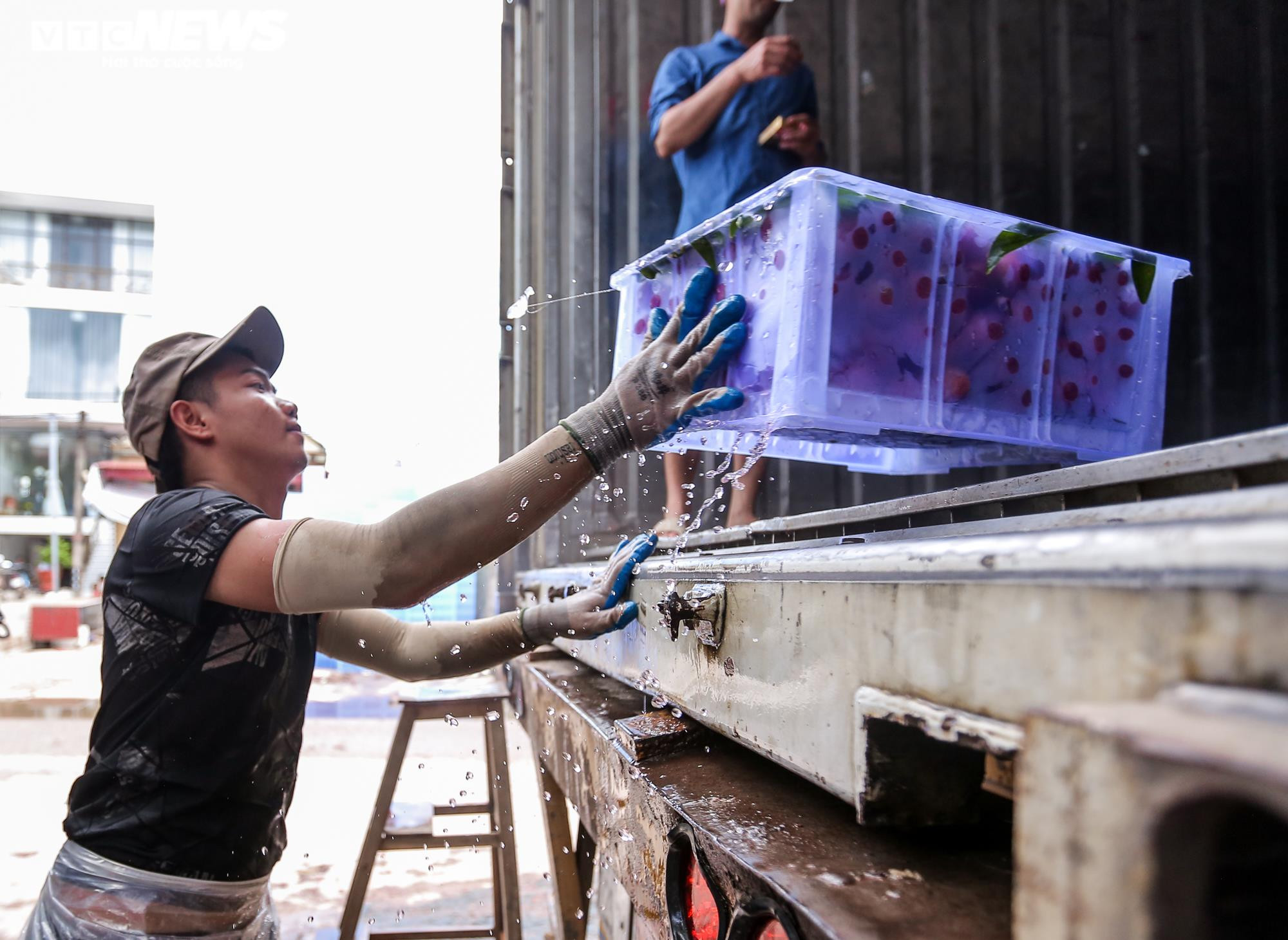 Phu vải 'bán sức lấy tiền', kiếm bạc triệu mỗi ngày tại thủ phủ vải thiều - 14