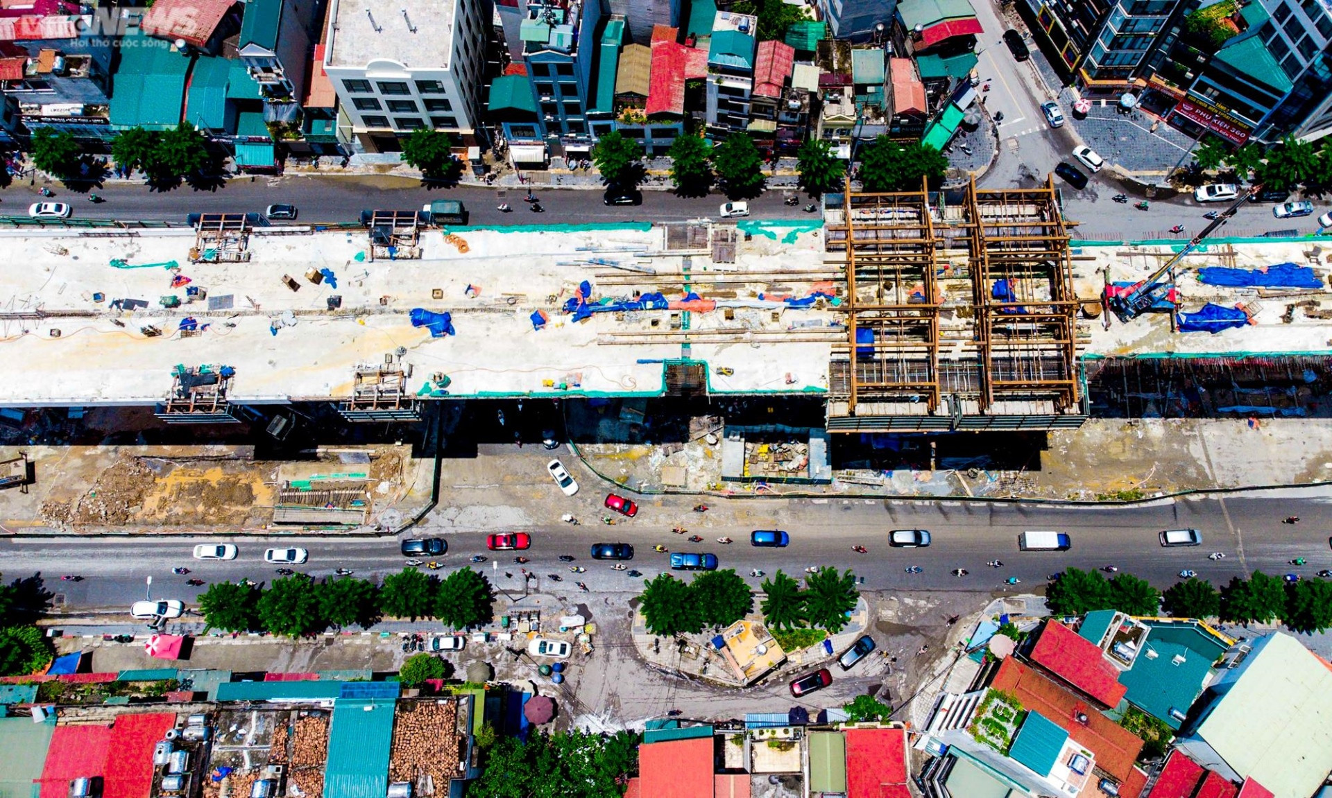 Ảnh: Những dự án giao thông trọng điểm ở Hà Nội sắp hoàn thành - 7