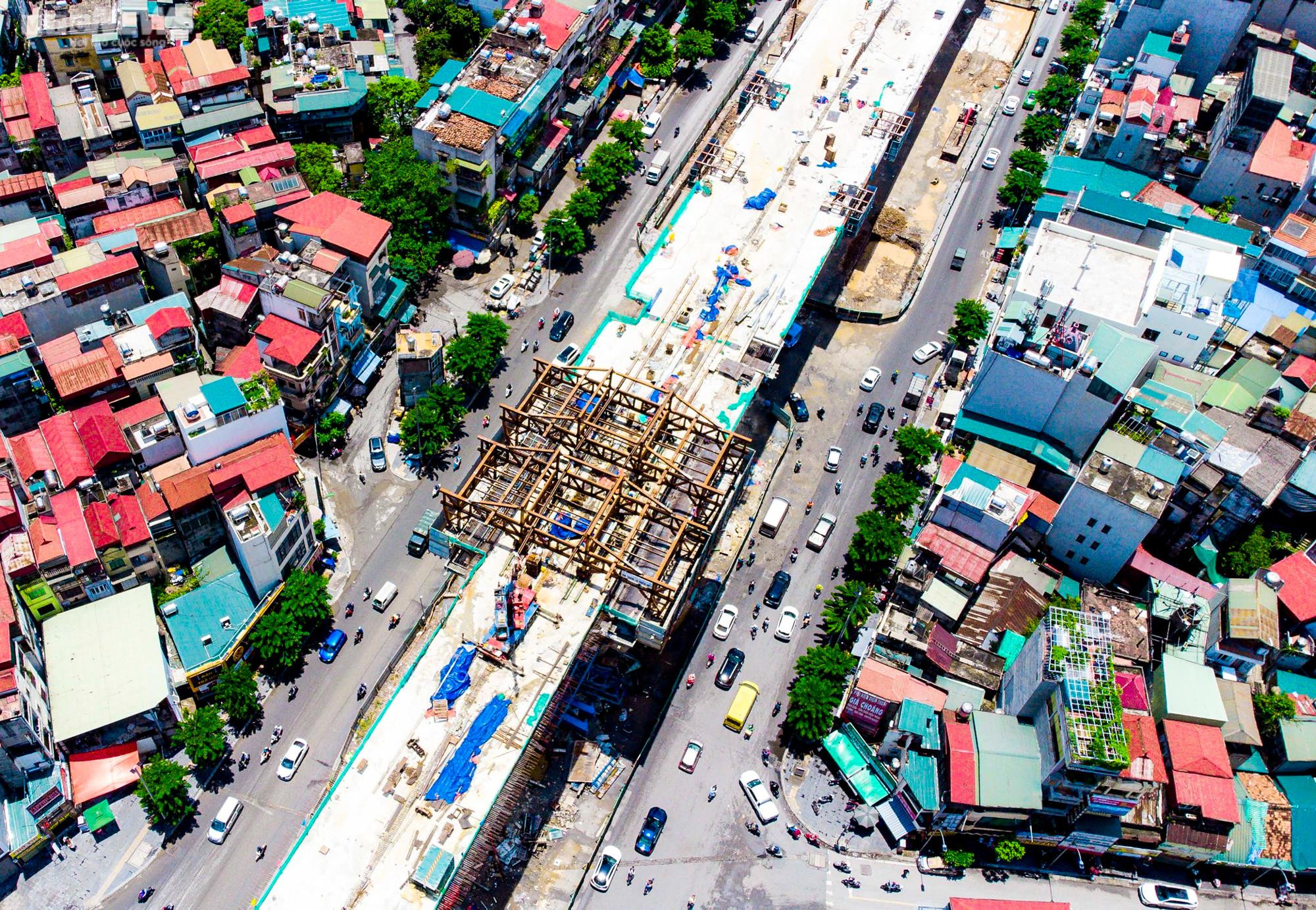 Ảnh: Những dự án giao thông trọng điểm ở Hà Nội sắp hoàn thành - 9