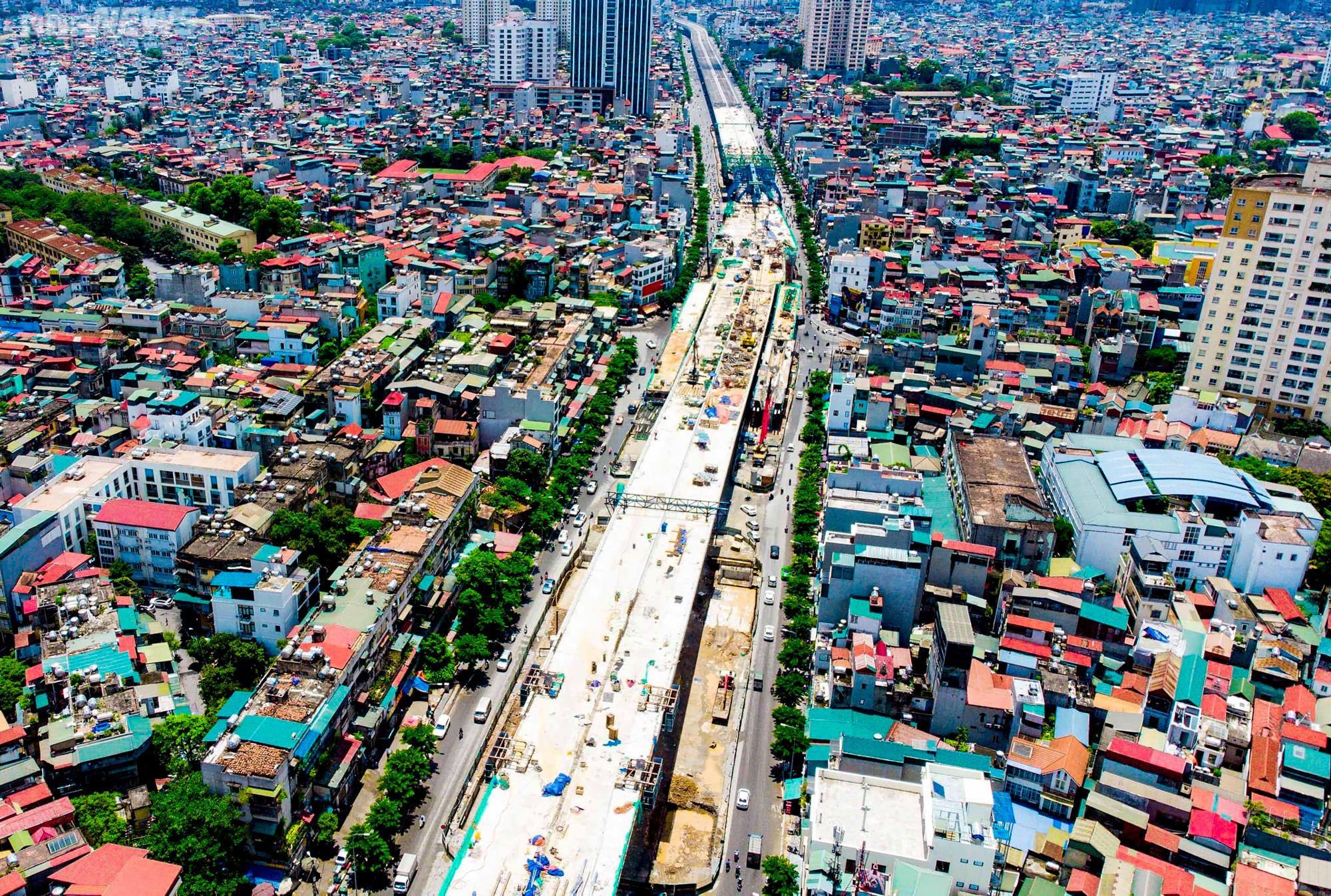 Ảnh: Những dự án giao thông trọng điểm ở Hà Nội sắp hoàn thành - 10