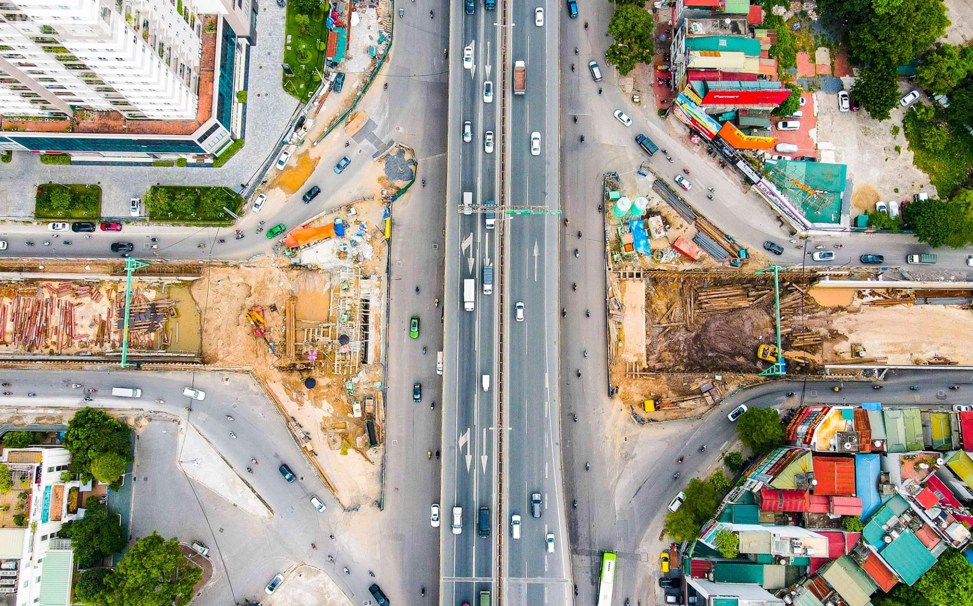 Ảnh: Những dự án giao thông trọng điểm ở Hà Nội sắp hoàn thành - 11