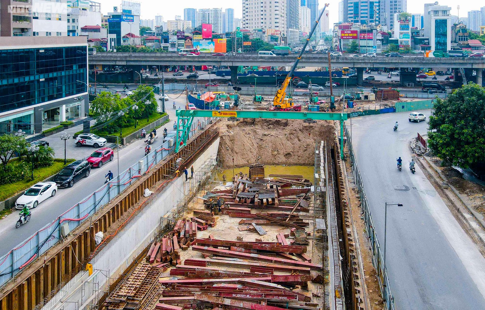 Ảnh: Những dự án giao thông trọng điểm ở Hà Nội sắp hoàn thành - 12