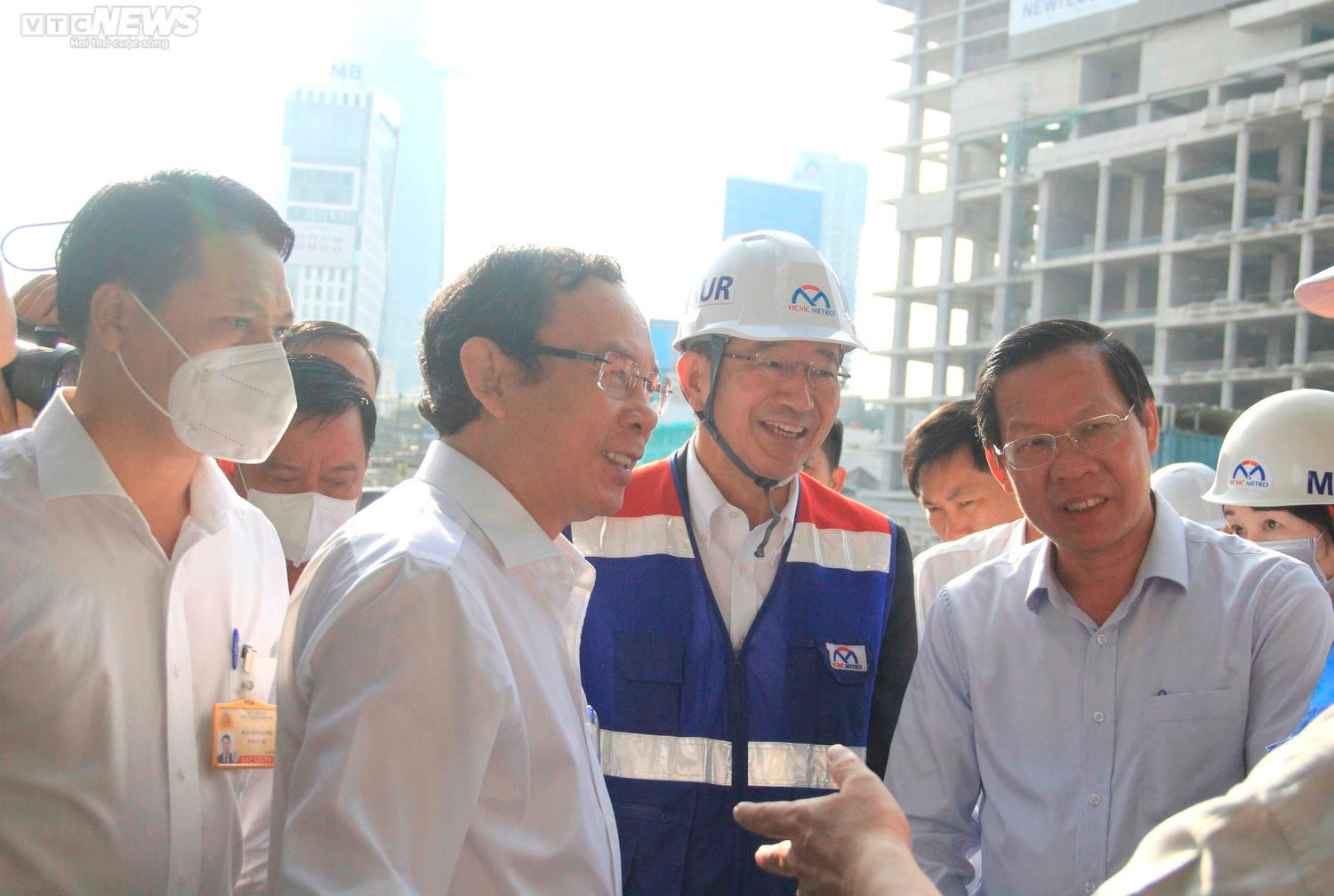 Thủ tướng Phạm Minh Chính thị sát nhà ga tuyến Metro số 1 Bến Thành - Suối Tiên - 2