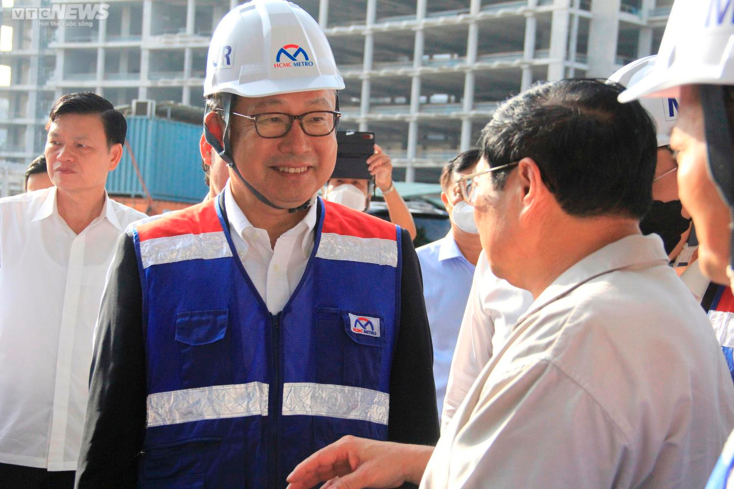 Thủ tướng Phạm Minh Chính thị sát nhà ga tuyến Metro số 1 Bến Thành - Suối Tiên - 3