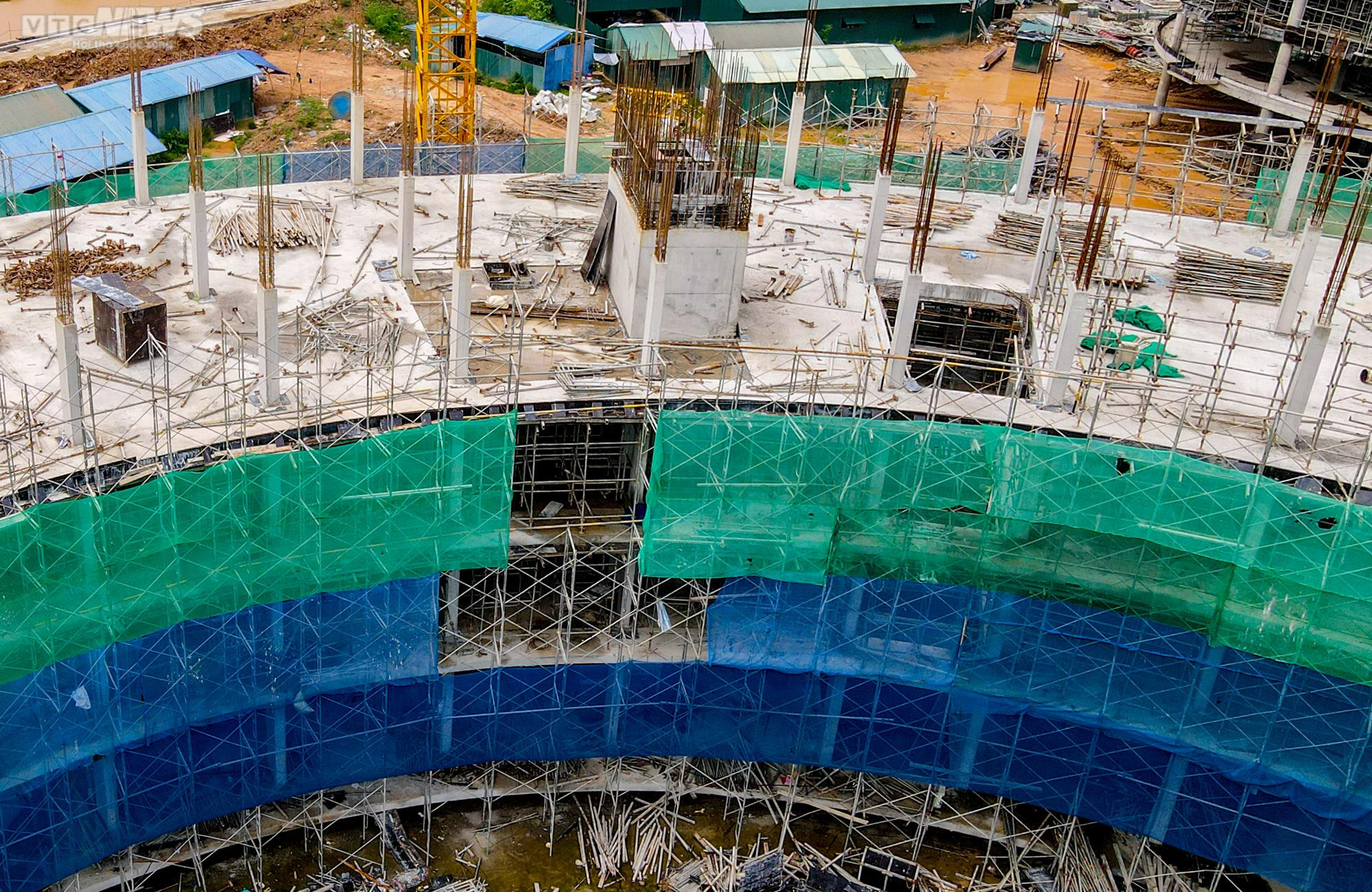 Ảnh: Cung thiếu nhi Hà Nội hơn 1.300 tỷ đồng dần lộ diện sau 9 tháng thi công - 6