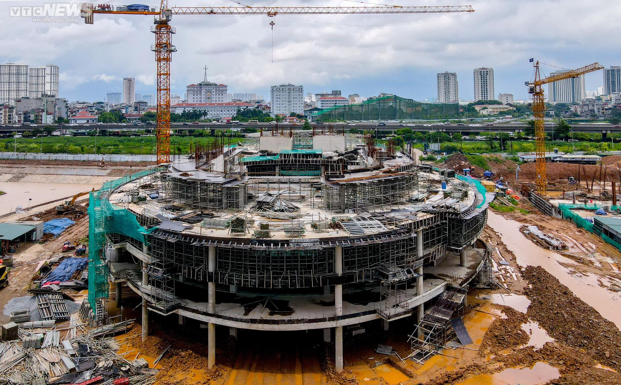 Ảnh: Cung thiếu nhi Hà Nội hơn 1.300 tỷ đồng dần lộ diện sau 9 tháng thi công - 7