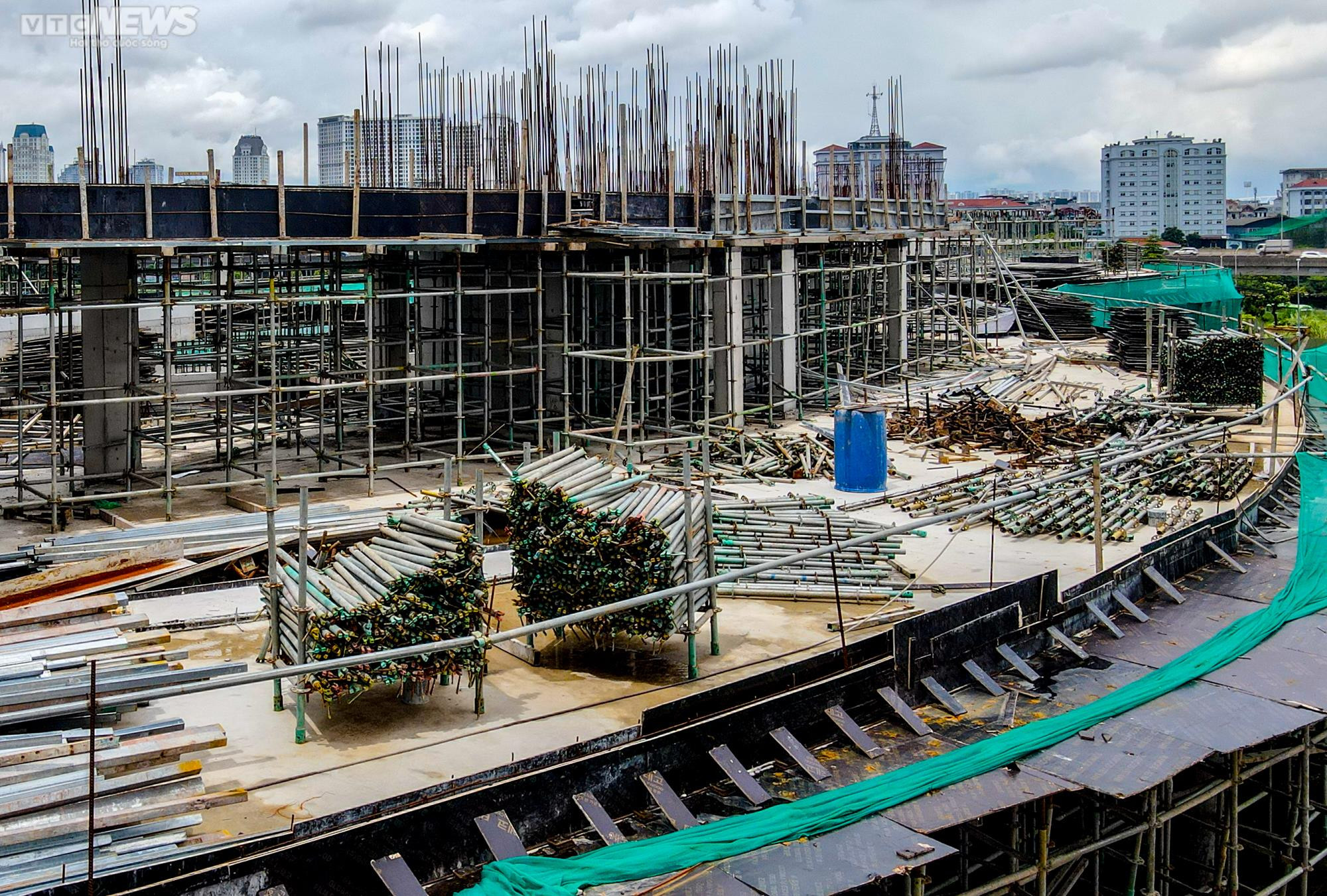 Ảnh: Cung thiếu nhi Hà Nội hơn 1.300 tỷ đồng dần lộ diện sau 9 tháng thi công - 8