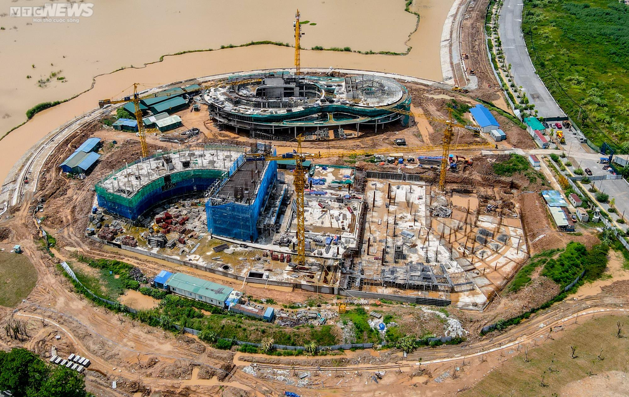 Ảnh: Cung thiếu nhi Hà Nội hơn 1.300 tỷ đồng dần lộ diện sau 9 tháng thi công - 2