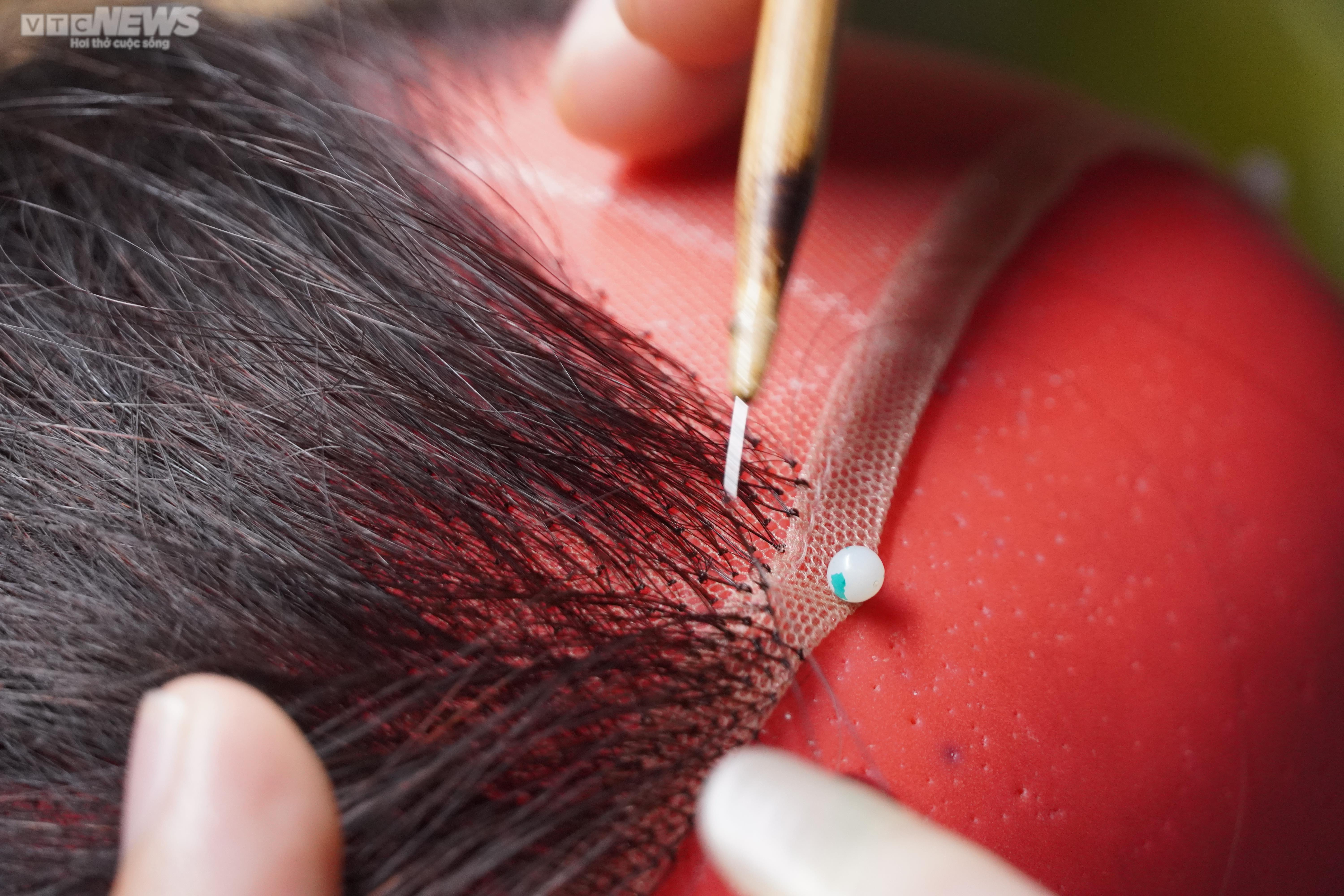 Ảnh: Bên trong xưởng sản xuất tóc giả, xuất đi nước ngoài của phạm nhân - 7