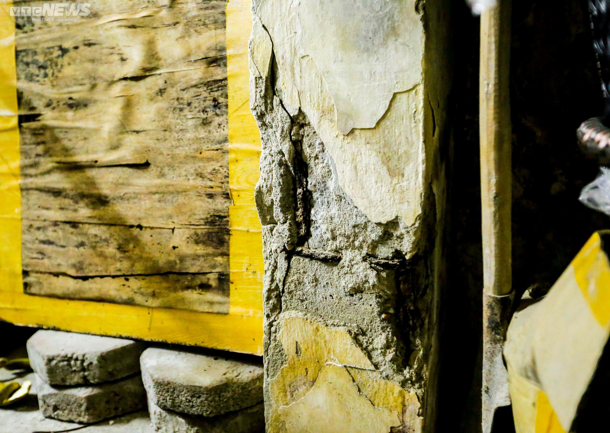 Dân thấp thỏm sống trong những căn nhà chờ sập gần ga ngầm Metro Nhổn-ga Hà Nội - 4