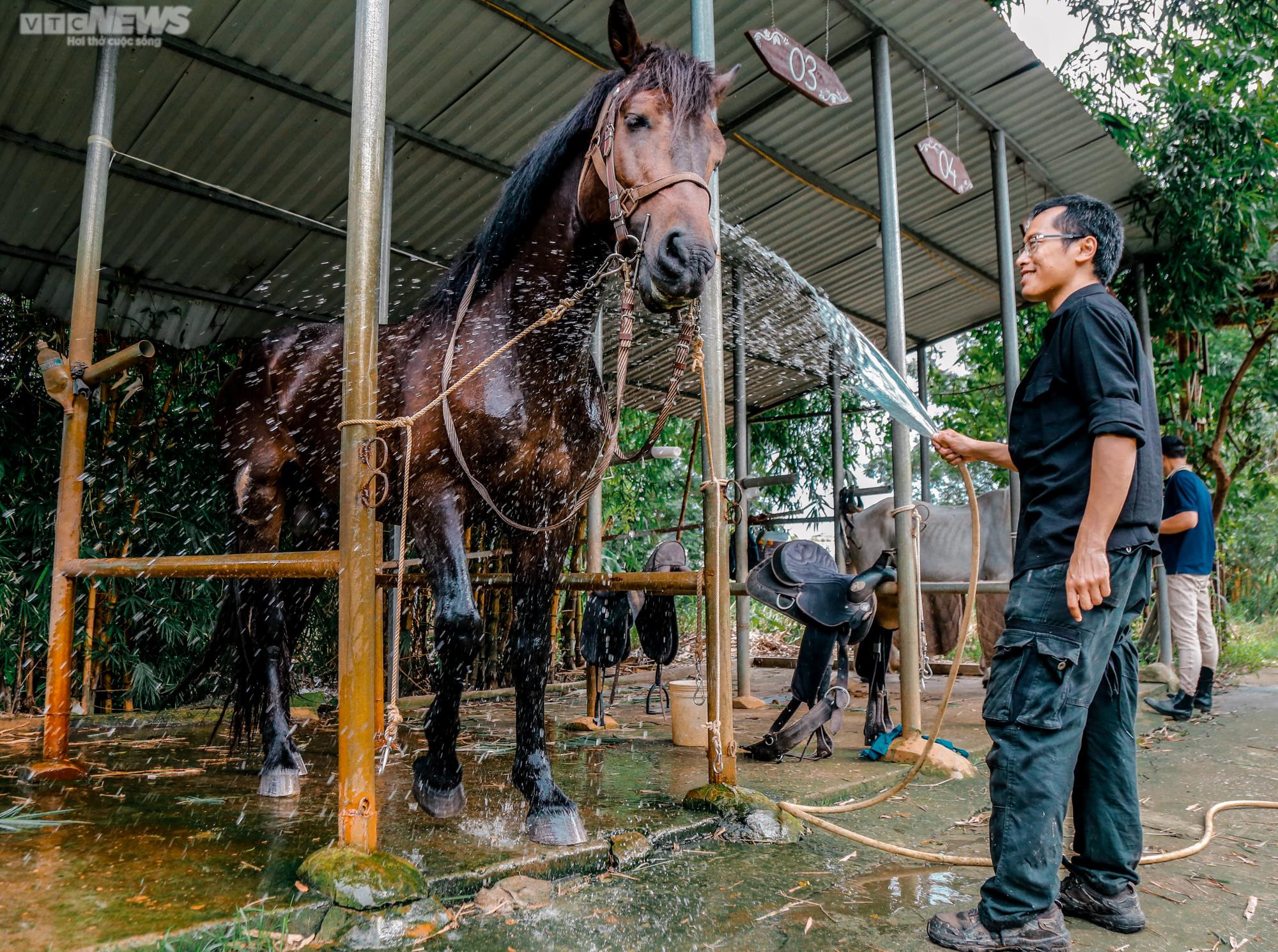 Ảnh: Cưỡi ngựa bắn cung mang phong cách Mông Cổ giữa lòng Hà Nội - 12