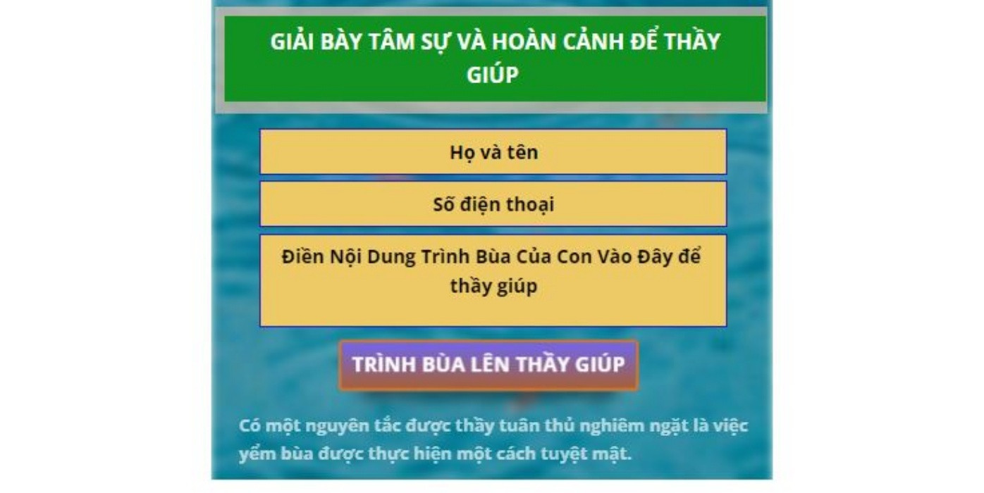 Mờ ảo 'bùa yêu': Thầy bùa ‘làm phép’ online - 2